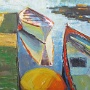 Wooden Dories 12 x 12          © Gwen Sylvester